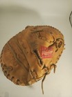 Vintage Johnny Bench Rawlings Rl 10 Catchers Mitt Glove Fastback Pro Design Rht