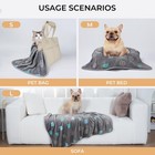 Luciphia 3 Pack Cute Cat Blankets Cozy Small Throw For Pet Puppy 23 x16 