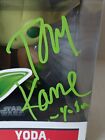 Tom Kane Star Wars Yoda Rare Signed Autograph Funko Pop  jsa Coa Cb02671  