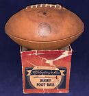 Antique 1930 s Spalding Cgv Blue Streak Football W Partial Box Vintage Early Old