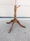 Vintage Victorian Walnut Adjustable Reading Table Lectern Book Music Stand Brass