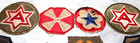 Vintage Military Army Navy Lot Buttons Pins Patches Medals Eagles