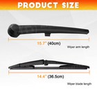 5139836ab Rear Window Wiper Arm And Blade Set For Jeep Grand Cherokee 2005-2010