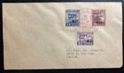 1943 Manila Philippines Japan Occupation First Day Cover Second Semi Postal Issu