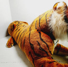 Melissa   Doug 2103 Tiger Giant Stuffed Animal Jumbo Plush Lifelike Realistic