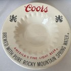 Vintage Coors Americas Fine Light Beer Ceramic Ashtray