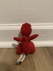 Neopets Mcdonalds Red Grarrl T-rex Dinosaur Mini Stuffed Animal Plush Toy 2004
