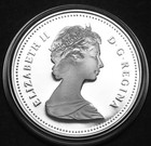 Canada 1984 Brilliant  Proof Canadian Silver Dollar - City Of Toronto 150th