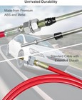 80833 Shifter Cable Fit For B m Transmission Shift Lever With Eyelet End  5ft