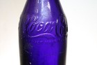 Antique Amethyst Purple Coca Cola Straight Side Bottle Montgomery Ala