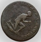 1790 s England Anti-slavery Token - Am I Not A Man And A Brother