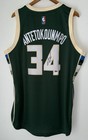 Giannis Antetokounmpo Signed Bucks Vintage Adidas Nba Swingman Jersey  jsa Coa 