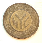 1980  Nyc Transit Authority New York City Subway Token Five Boroughs Historical