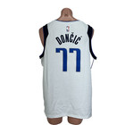 Nike Chime Dallas Mavericks Luka Doncic  77 White Jersey Authentic 56 Mint