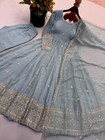 Designer Indian Anarkali Gown Bollywood Salwar Kameez Pakistani Dress Suit Party