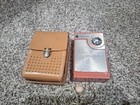 Vintage Silvertone Model 3210 Transistor Radio W case - Rust - Untested 