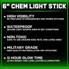 Military Grade Green Glow Sticks - 25 Pack - 12 Hour Bulk Tactical Light Sticks
