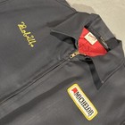 Vtg 80s Michelob Beer Full Zip Jacket - Mens Size Large L - Gray