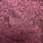 Ralph Lauren Home 18 In Burgundy Jacquard Floral Dinner Napkin Polycotton