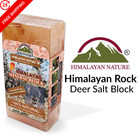 Himalayan Nature Licking Salt For Deer Block - 10 Pound  pack Of 1   Pink