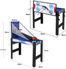 5-in-1 Multi Game Combination Table Set Table Tennis Table  Pool Table  Archery 