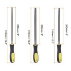 Metal File Set Of 5pcs 8  High Carbon Steel Cut Hand Rasp With Plastic Handle