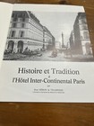 Paris Hotel Continental Brochure Luxury 5 Star Illustrated Booklet