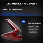 Tail Light Assembly Compatible With Honda Crv 2020 2021 2022 - Led Brake Tail Li