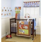4-pc Cocalo Coco   Company Road Work Boy s Nursery Crib Set Construction Trucks