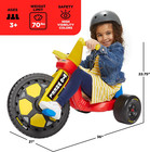 Kids Big Wheel Tricycle Toddlers With Adjustable Seat Ages 3 And Up