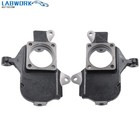 2x Front 2  Drop Spindles For Chevy Silverado 2500hd 3500hd 3500 2002-2009 Gmc