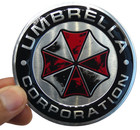 Aluminum Resident Evil Umbrella Corporation Car Decal 3  In Diameter