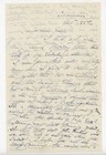 1890s Handwritten Letter From Concordia Ny To Edith Social Advice Travel Family