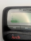 Vintage Motorola Arch Pager A05cmb5812aa Black With Slide In Belt Clip  Tested