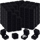 180 Pcs Black Velvet Jewelry Gift Boxes - Ring   Earring Cases For Weddings