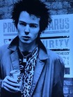 Sid Vicious Fanta Soda B  W Import Poster