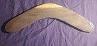 Vintage Australian Wooden Boomerang Hand Painted 14  Aboriginal Craft Gift