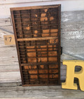 Hamilton Mfg Co Wood Printers Drawer Letterpress Tray Shadowbox Your Choice A 7