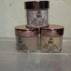 Mary Galarza Mg Nail System Acrylic Powder Color Powder Hazel - 3 Jars