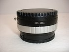 Camera Lens Adapter Ring W Aperture For Canon Eos Ef Lens To Sony E Mount Camera