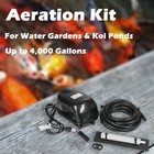 Pond Aeration Kit Up To 4 000 Gallons  Pond Aerator  Koi Fish Pond Air Pumps