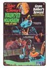 Vintage Toy Haunted Mansion Model Kit Metal Tin Sign Art Posters For Sale