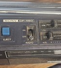 Vintage Sony Cf-450 Cassette Recorder And Am fm Radio 1971