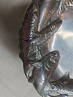 Arthur Court Oval Trout Salmon Fish Serving Tray Platter Aluminum 14    X 9    1995