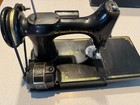 Vintage Singer Model 221 Sewing Machine  Foot Controller  Case  Tested