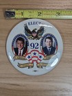 1992 Elect Clinton gore President Campaign Button Political Pinback Pin Vintage