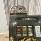 Vintage 1940s Mills 5   Golden Nugget Mechanical Slot Machine Nickel