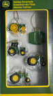 John Deere Holiday Ornaments Christmas 2008 Nib Collectible   New In Box