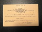 1883 British Mauritius Postcard Cover To College Royal B53 Cancel