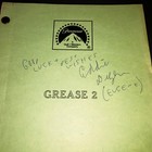 Grease Ii  10 19 81  Eddie Deezen  eugene  Signed Revised Final Draft   Coa 